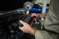 Mechanic with PMR Logo Top Center